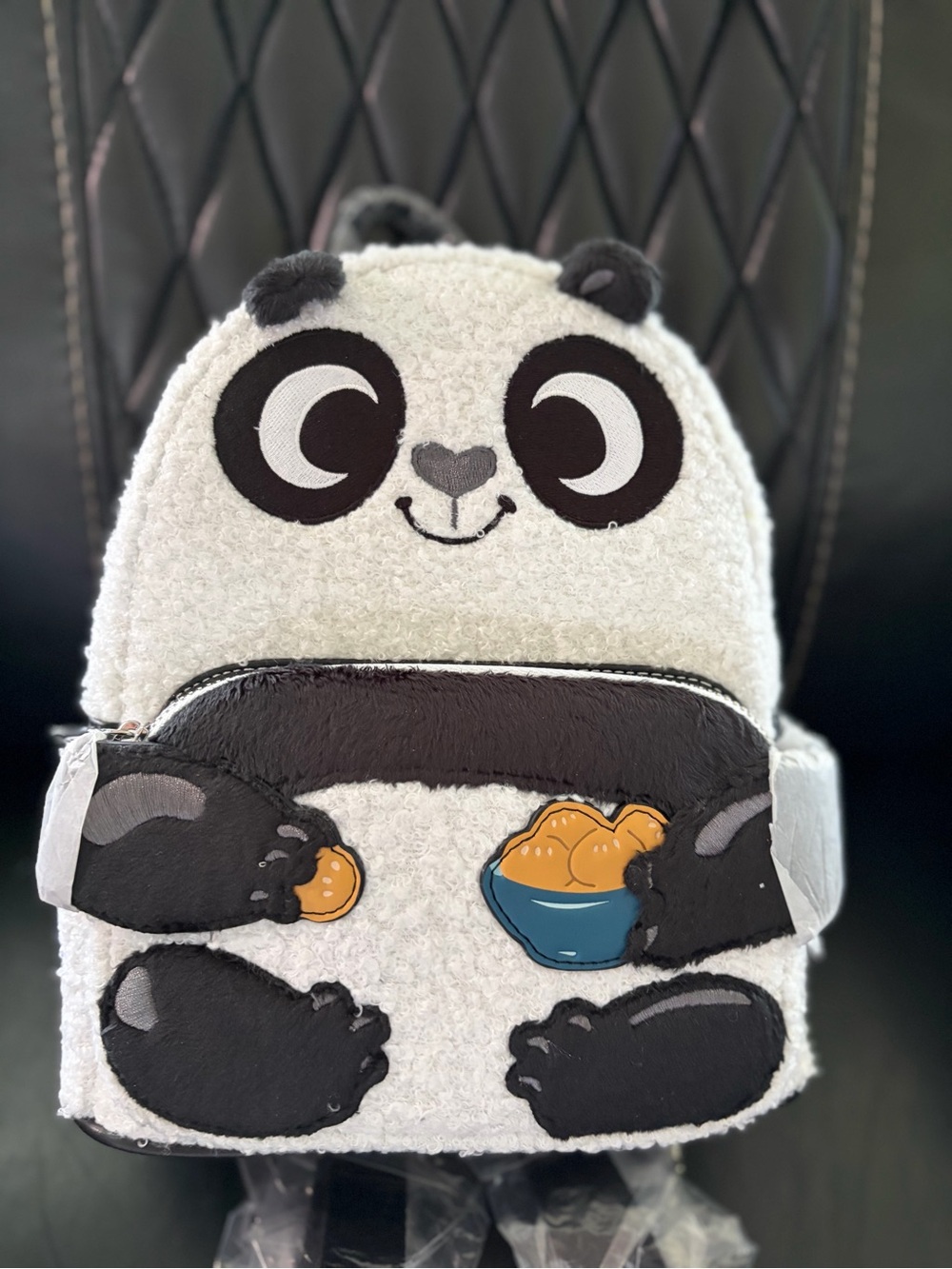 Loungefly DreamWorks Kung Fu Panda Plush Fu Figural Mini Backpack